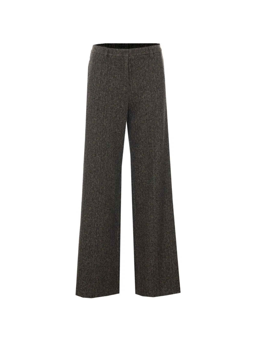 Rue du Bac chevron-effect trousers Bruin
