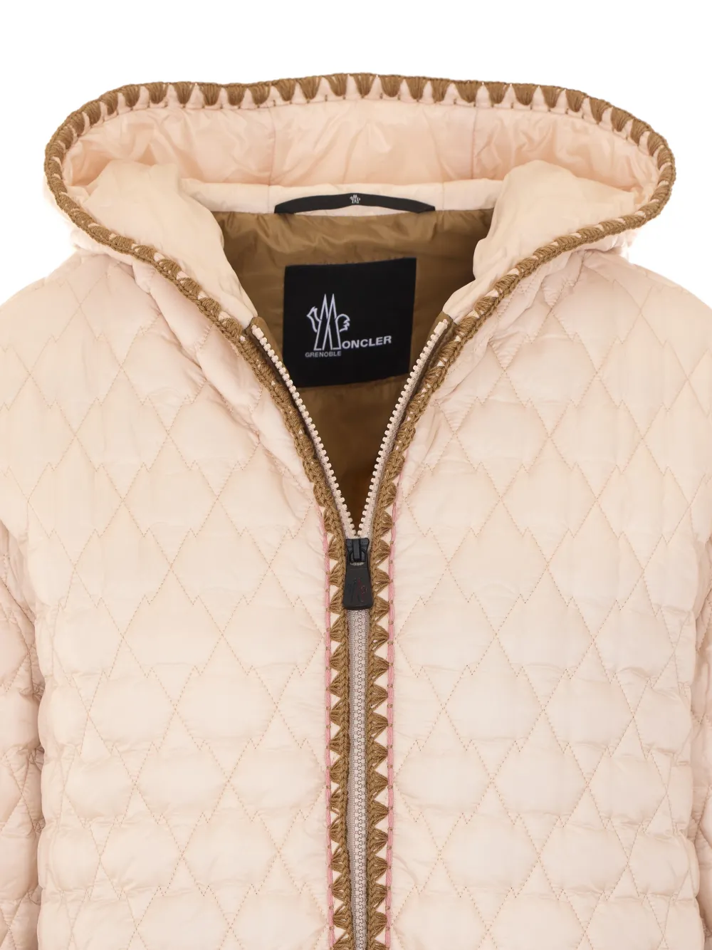 Moncler Grenoble Valfassa quilted jacket Beige