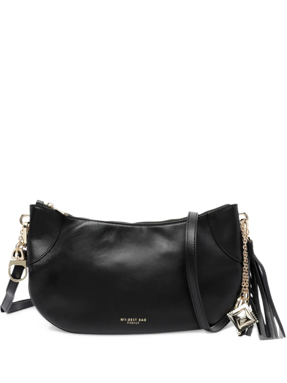 MY BEST BAG Cathy Scilla leather shoulder bag - Nero
