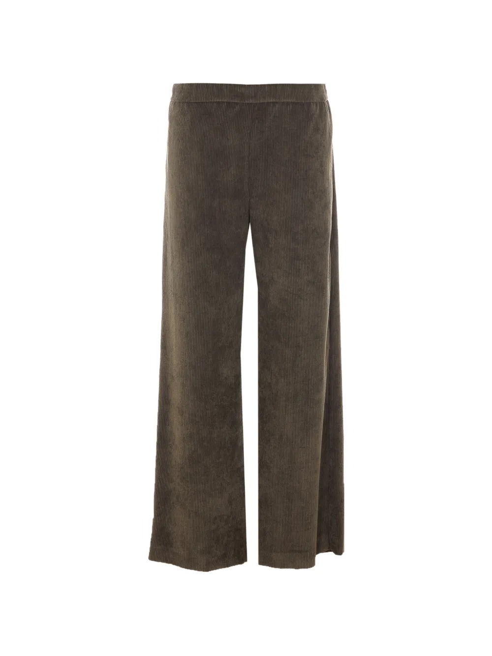 Rue du Bac corduroy straight-leg trousers Groen
