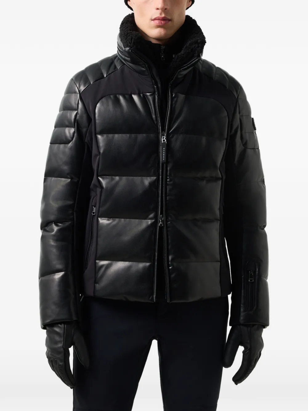 BOGNER Camden high-neck ski jacket Zwart