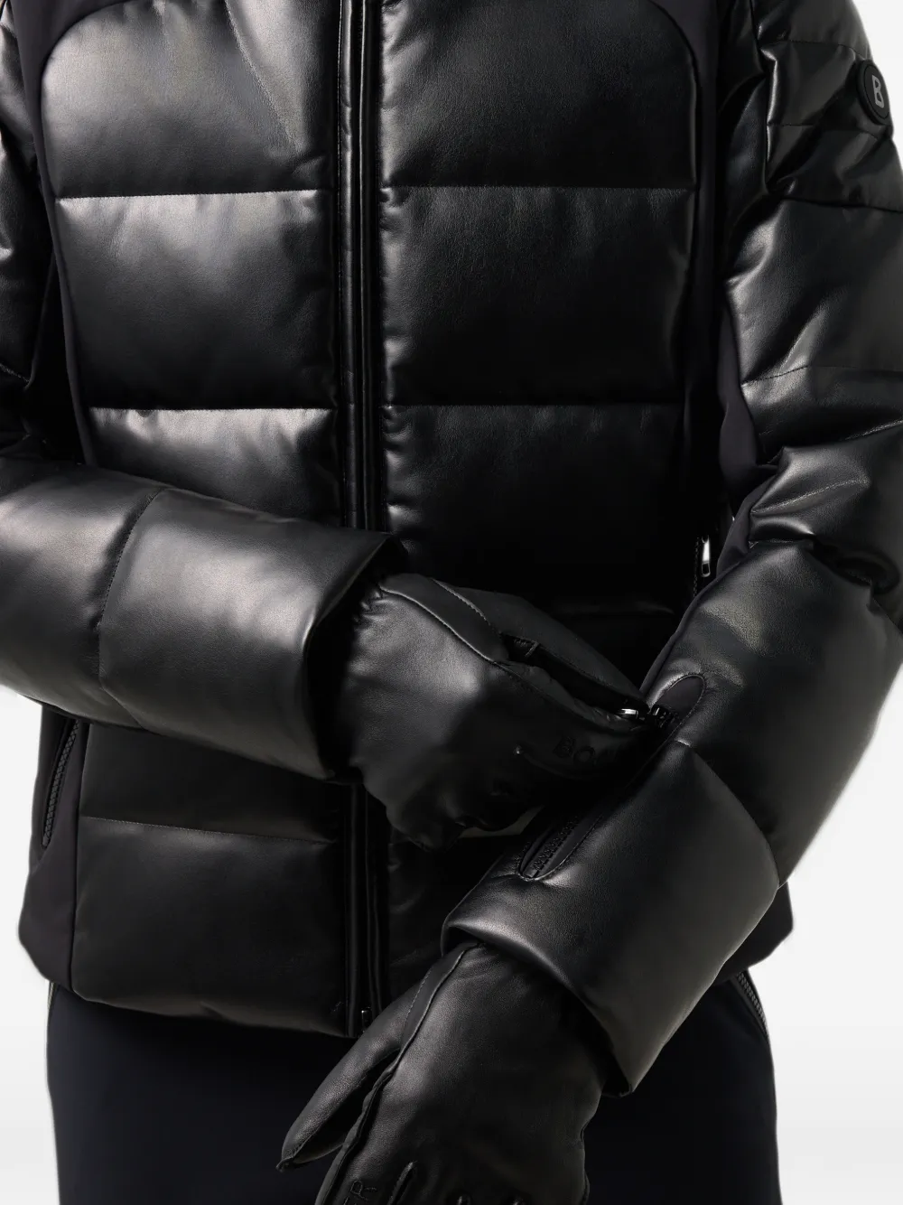 BOGNER Camden high-neck ski jacket Zwart