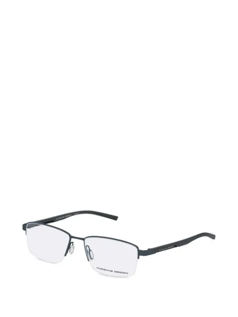 Porsche Design rectangle-frame glasses