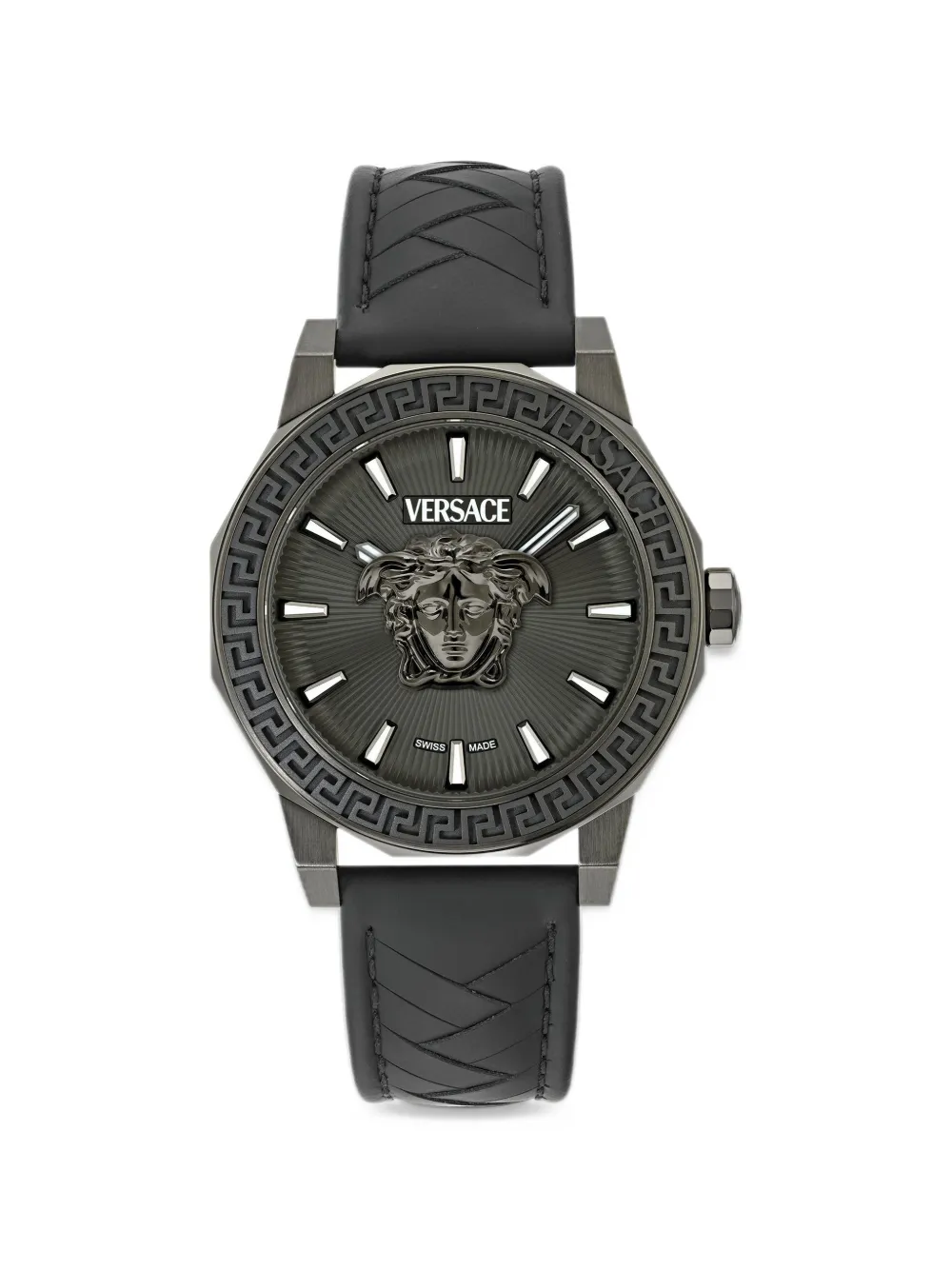 Versace Medusa Deco 43mm watch - Nero
