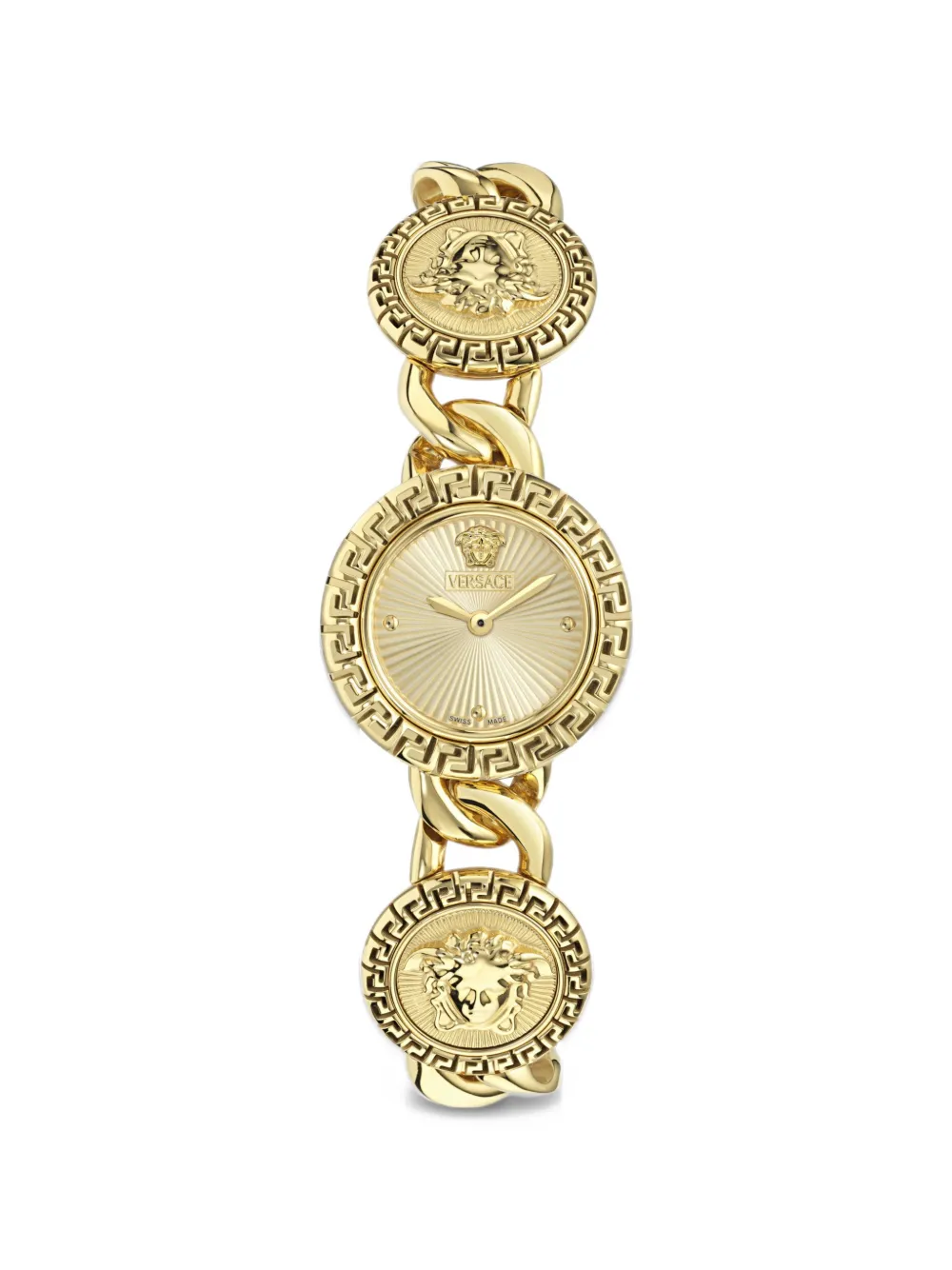 Versace La Greca stud Icon 28mm watch - Oro