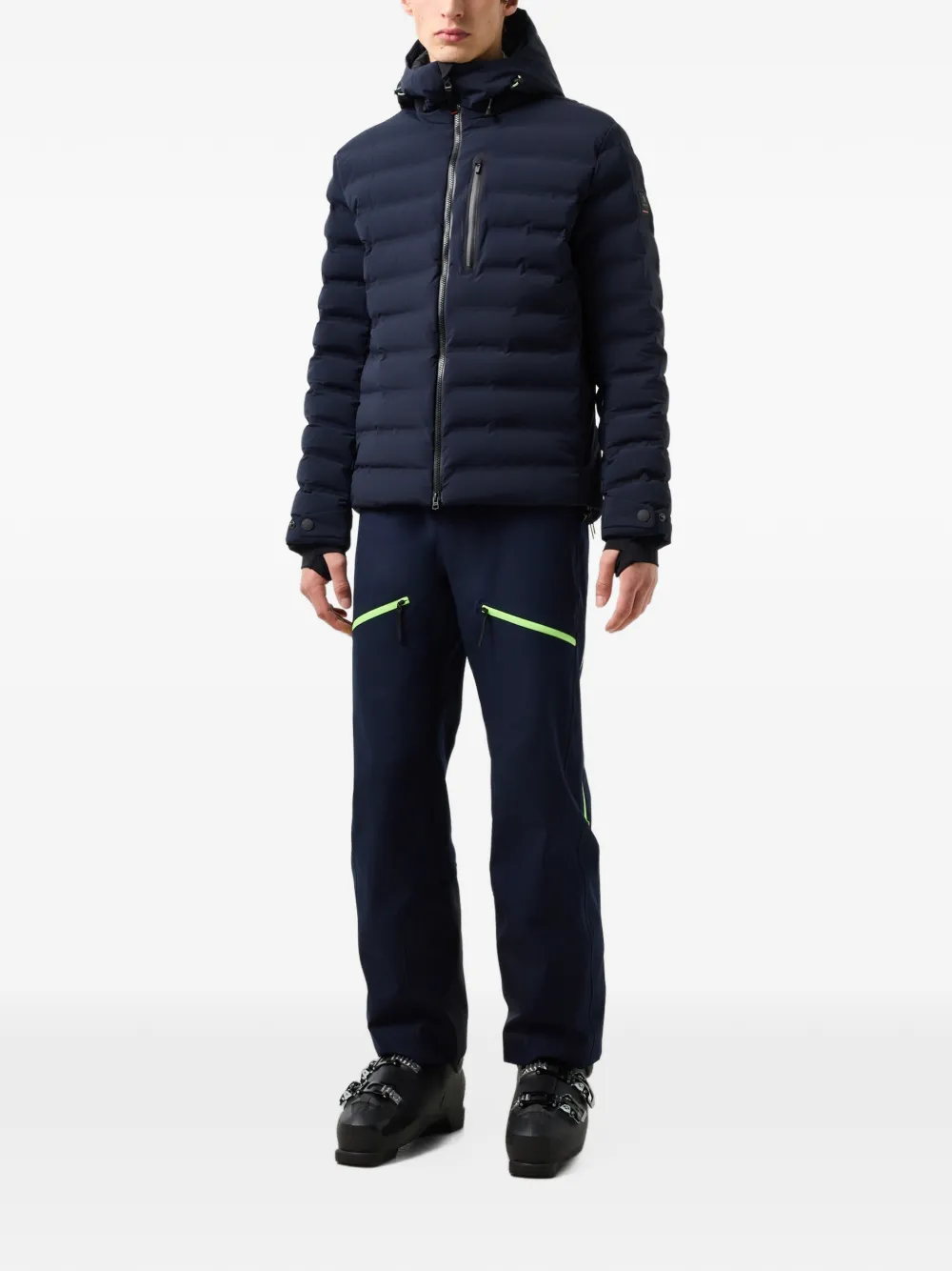 BOGNER FIRE+ICE York quilted ski jacket Blauw