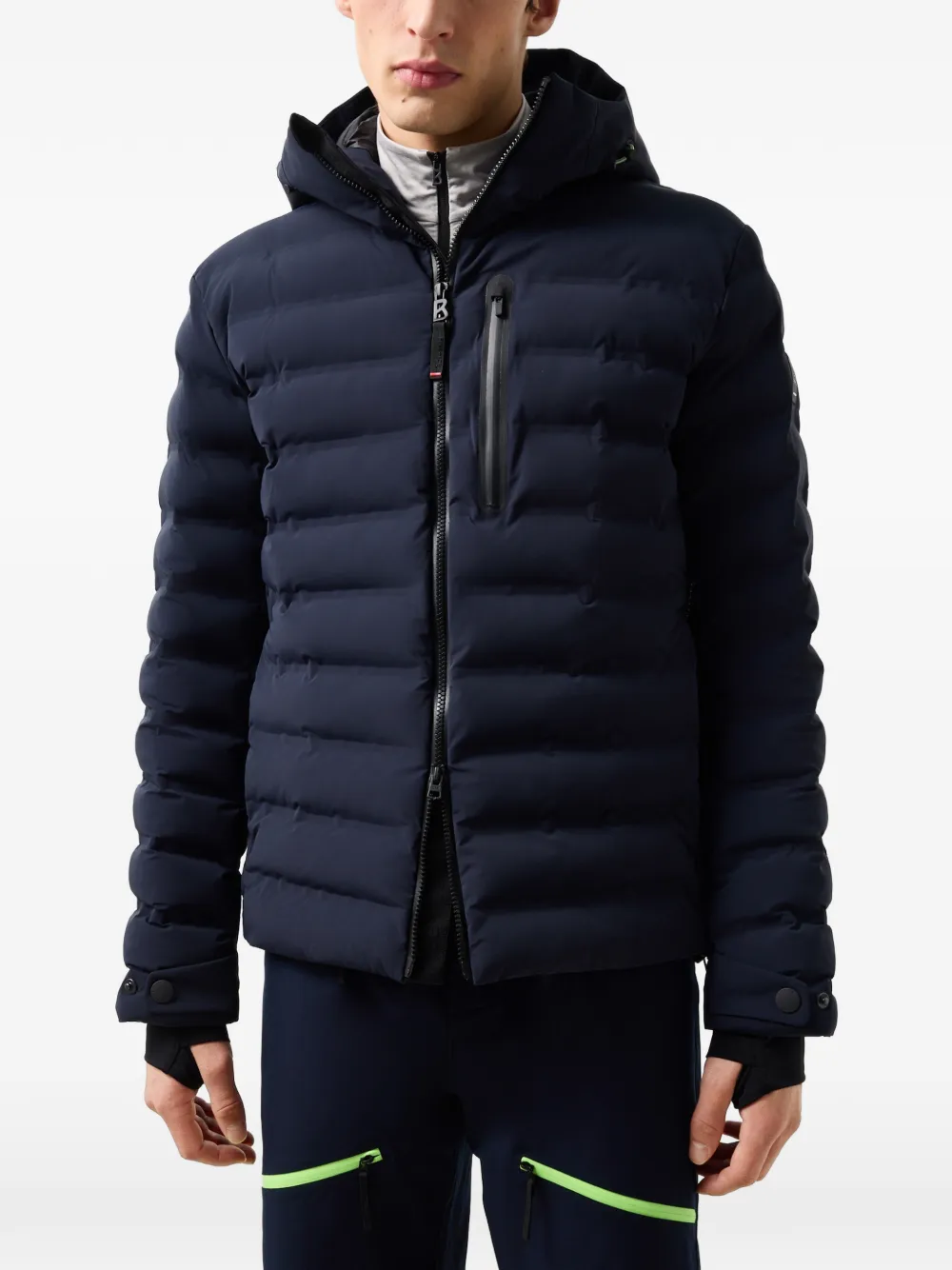 BOGNER FIRE+ICE York quilted ski jacket - Bleu