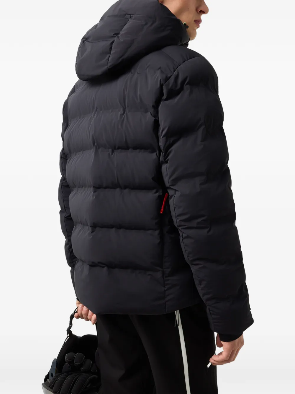 BOGNER FIRE+ICE Tec-Luka quilted ski jacket Zwart
