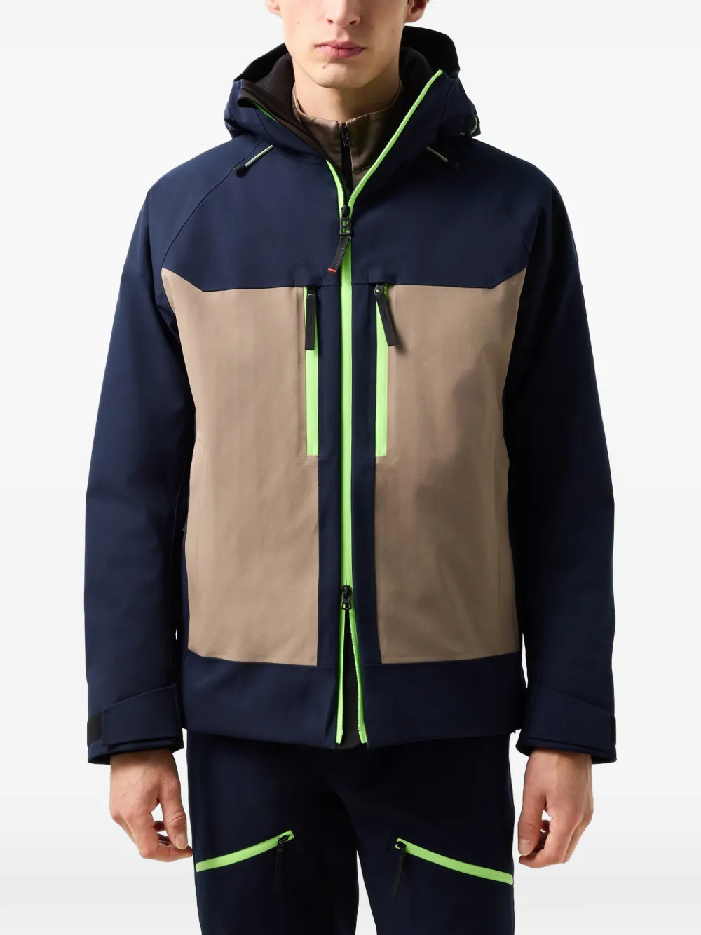 BOGNER FIRE+ICE Tajo zip-fastening ski jacket Blauw