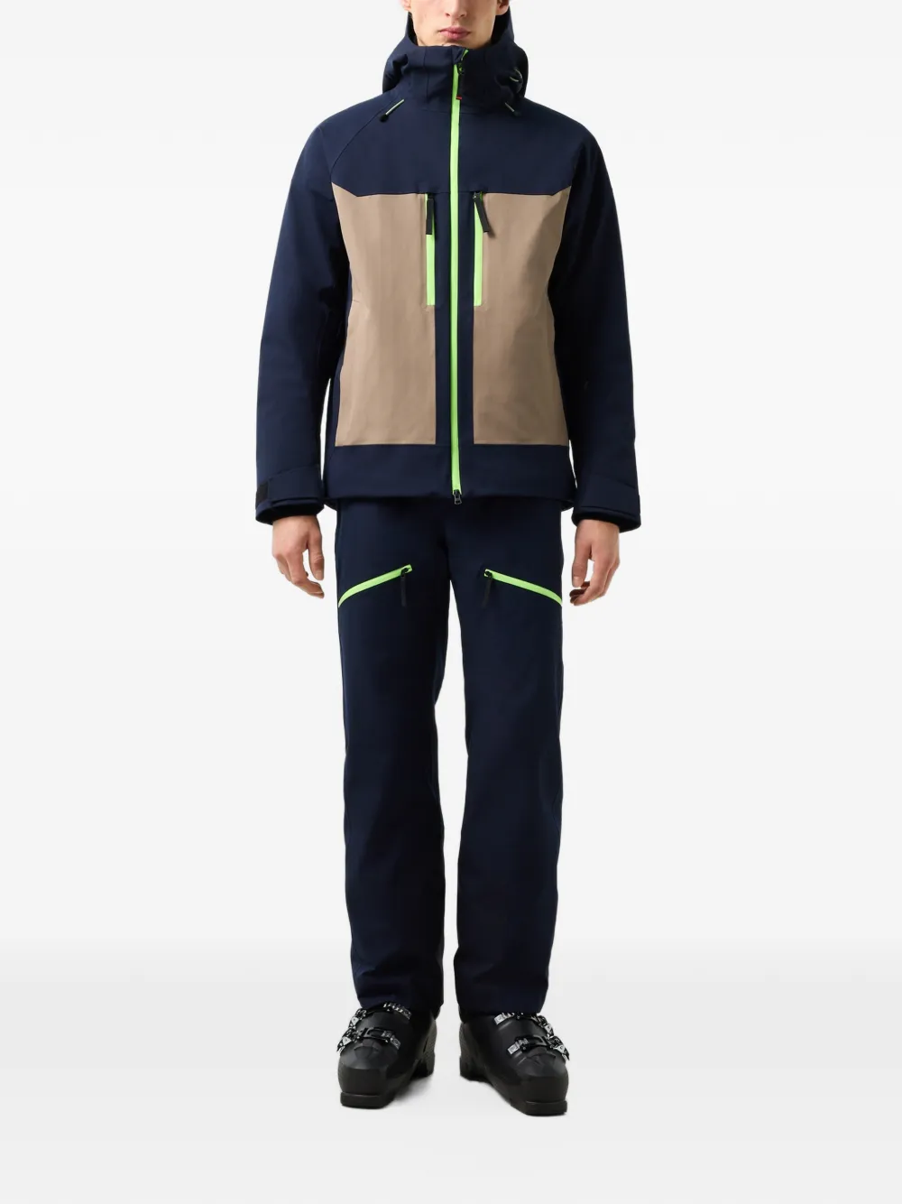 BOGNER FIRE+ICE Tajo zip-fastening ski jacket Blauw