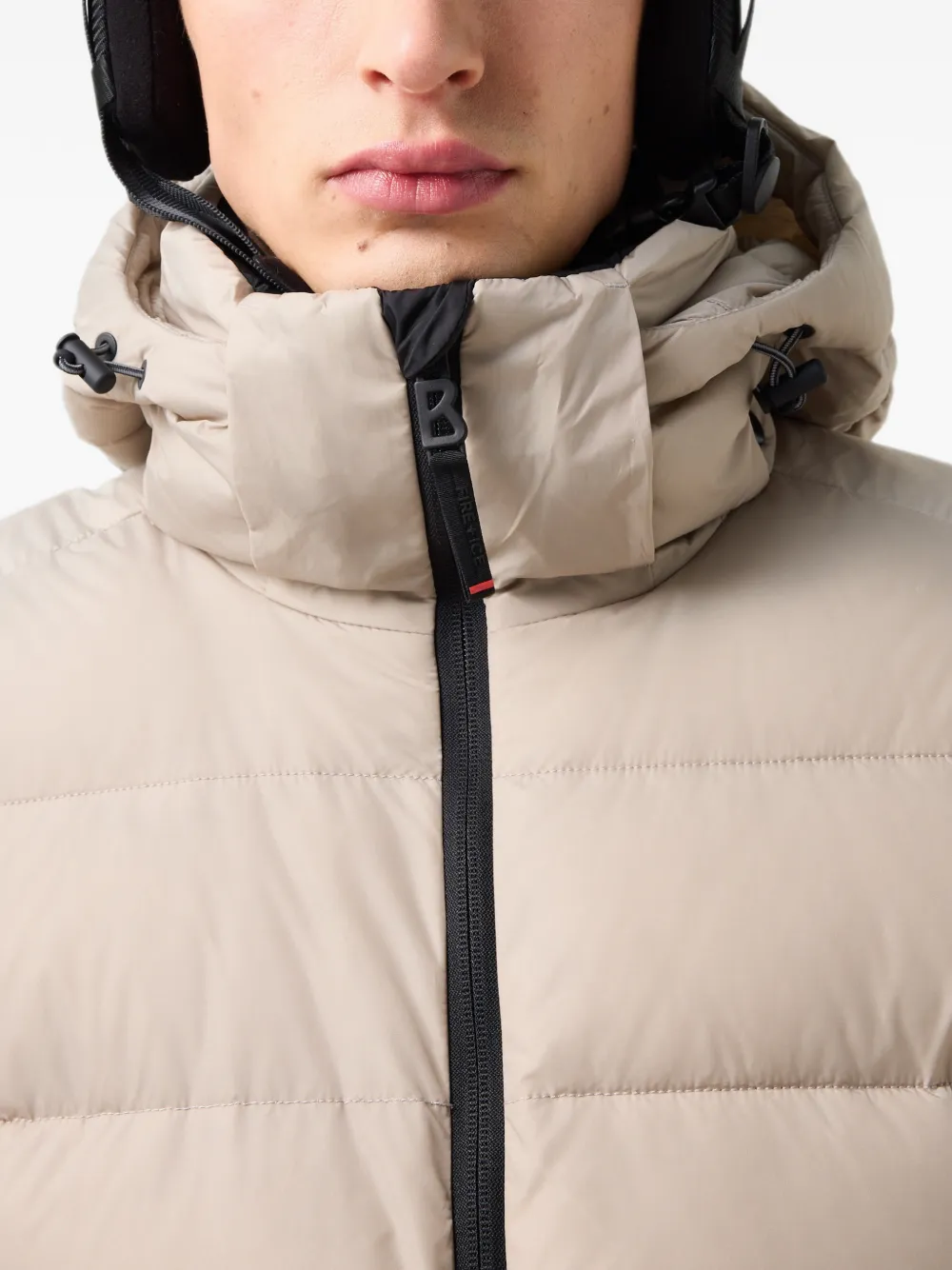 BOGNER FIRE+ICE Luka quilted ski jacket Beige