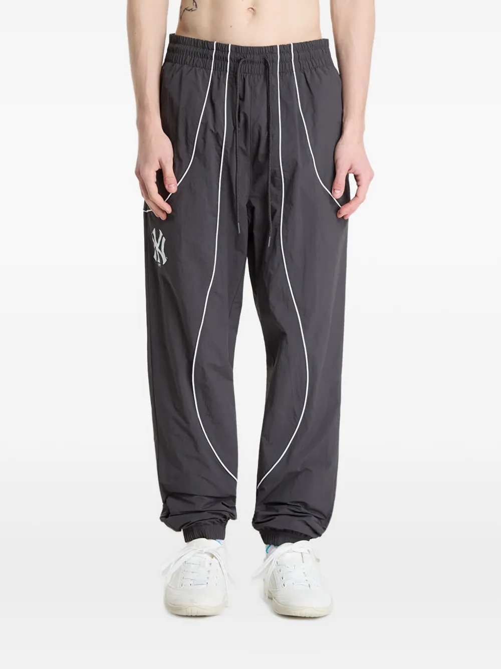 NEW ERA CAP MLB New York Yankees piping track pants - Grigio