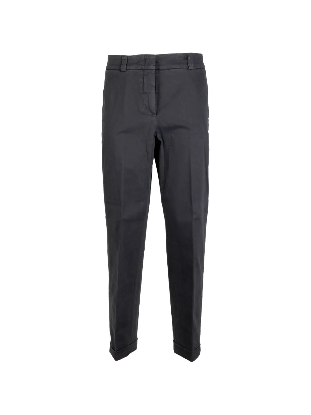 Peserico turned-up trousers Grijs