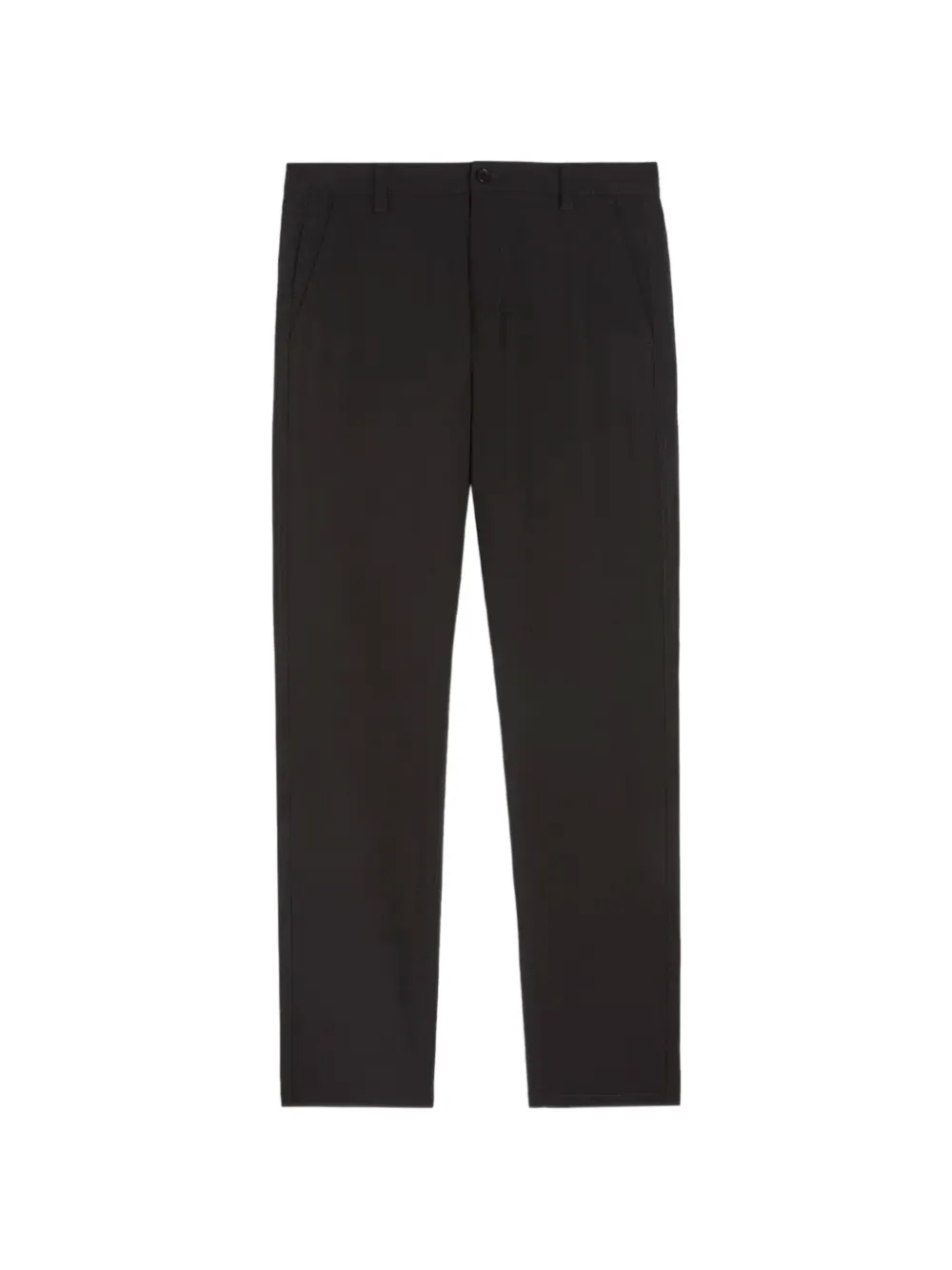 ASPESI Comfort Techno straight-leg chino trousers Zwart