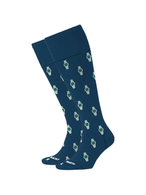 MC2 Saint Barth watch-print socks