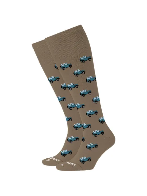 MC2 Saint Barth car-print socks