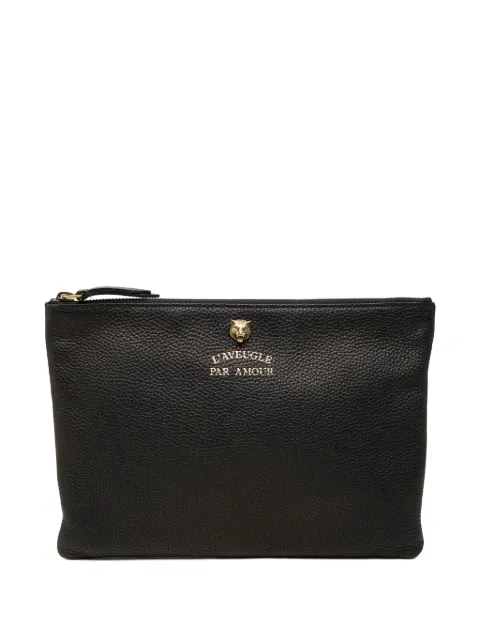 Gucci Pre-Owned 2000-2015 Calfskin Animalier clutch bag