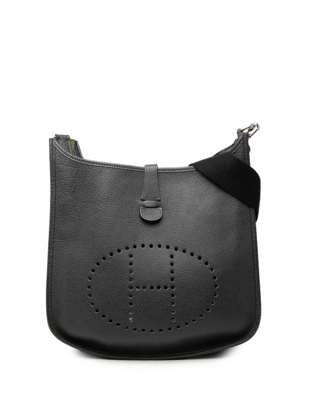 Hermès Pre-Owned 1999 Clemence Evelyne I 29 crossbody bag - Grigio