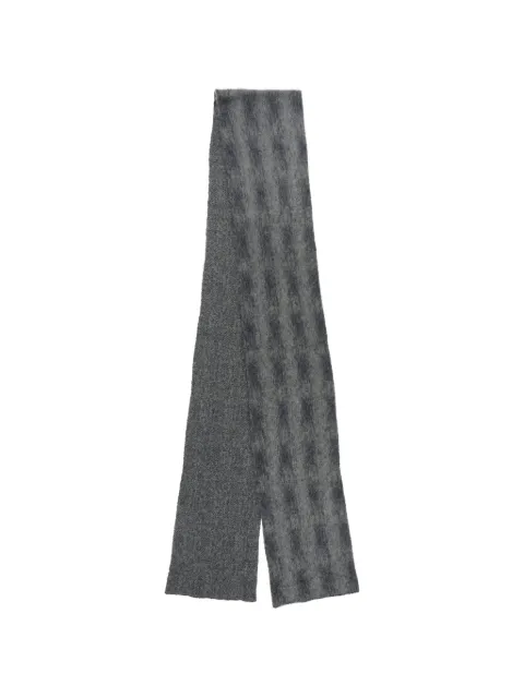 COOR ombré-check scarf