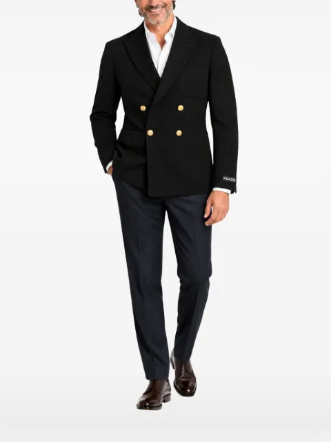 FRANZESE COLLECTION David Beckham double-breasted peak-lapel suit jacket