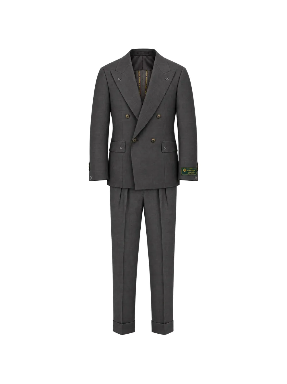 FRANZESE COLLECTION David Beckhamdouble-breasted suit (set of two) - Grigio