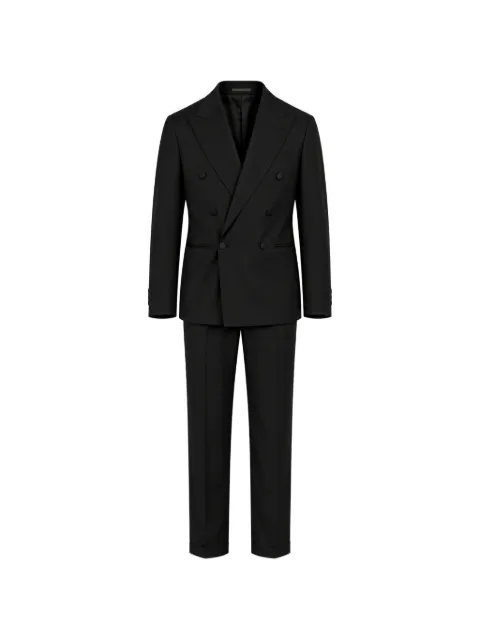 FRANZESE COLLECTION Brad Pitt double-breasted peak-lapel tuxedo suit (set of two)