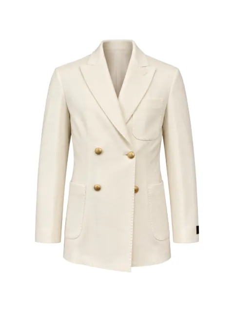 FRANZESE COLLECTION David Beckham double-breasted peak-lapel suit jacket