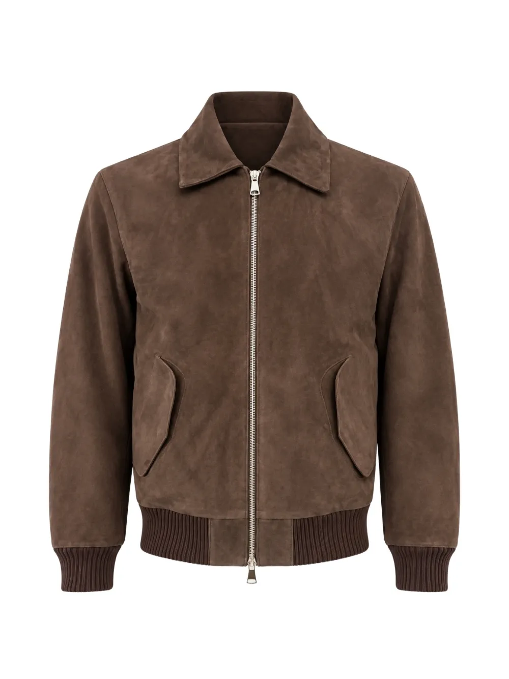 FRANZESE COLLECTION David Beckhamsuede bomber jacket - Marron FRANZESE COLLECTION David Beckhamsuede bomber jacket - Marron