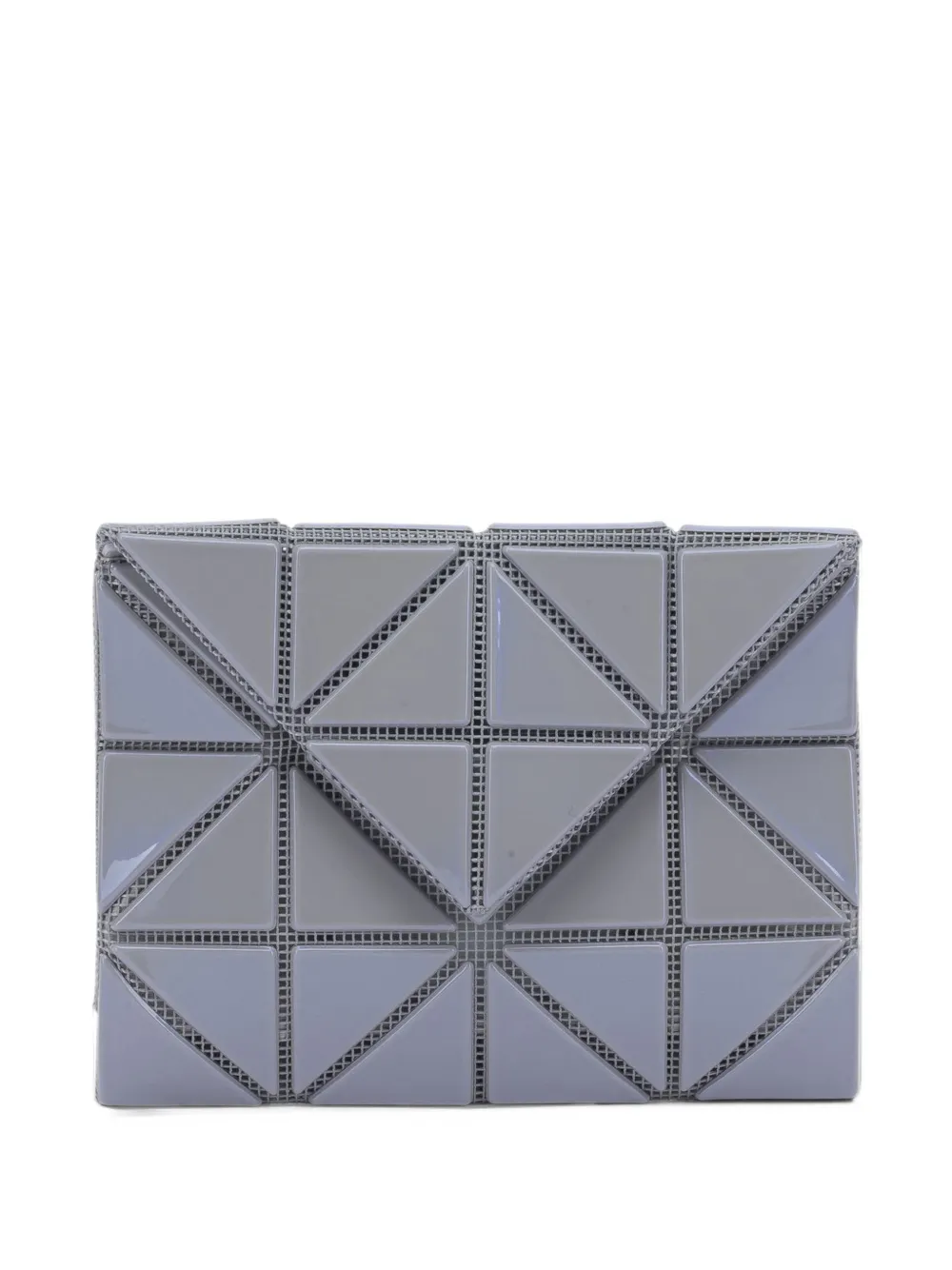 Bao Bao Issey Miyake Diamond Gloss geometric-panelled wallet - Blu