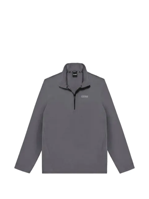 Colmar half-zip logo-print sweater