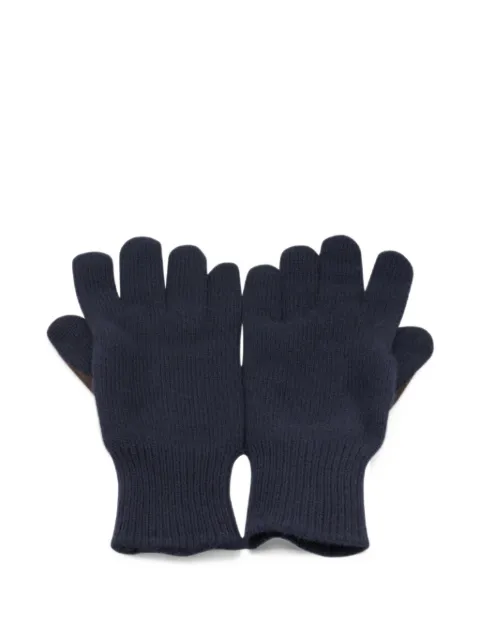 Brunello Cucinelli cashmere knit gloves