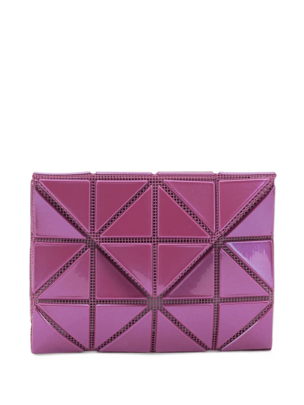 Bao Bao Issey Miyake Diamond Gloss geometric wallet - Rosa