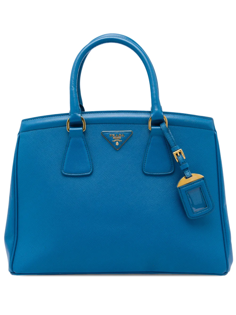 Prada Pre-Owned 2013-2026 Saffiano Lux Parabole tote bag - Blu