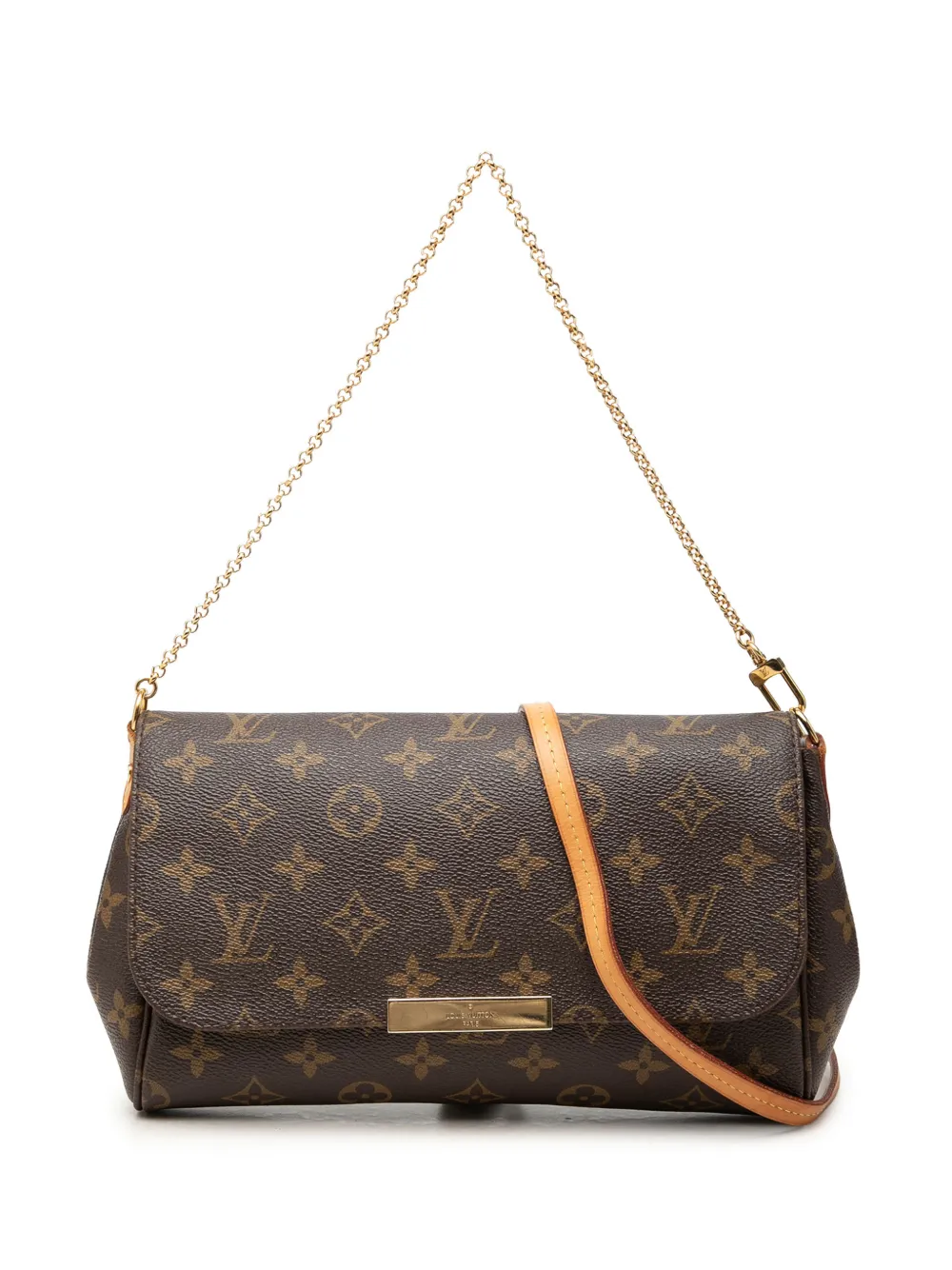 Louis Vuitton Pre-Owned 2017 Monogram Favorite MM satchel - Marrone