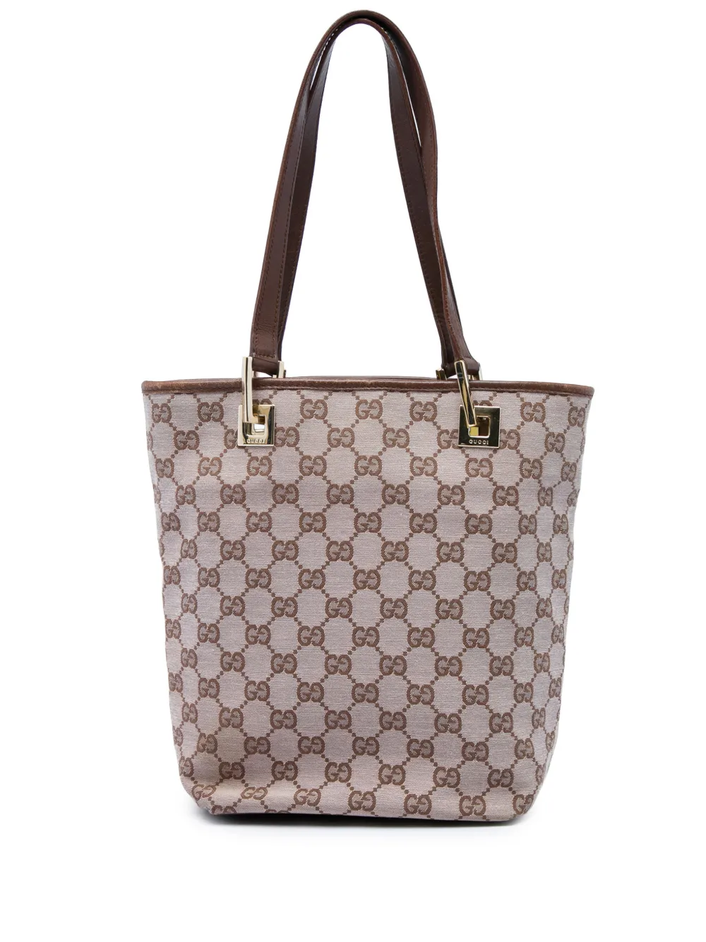 Gucci Pre-Owned 2000-2015 GG Canvas tote bag - Toni neutri