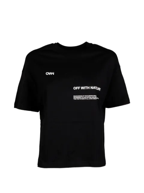 OWN logo-print cotton T-shirt