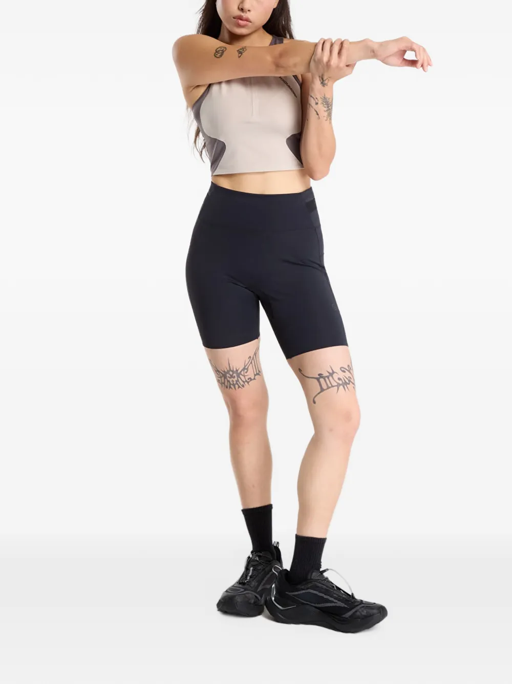 adidas x Hermanos Koumori crop top Beige