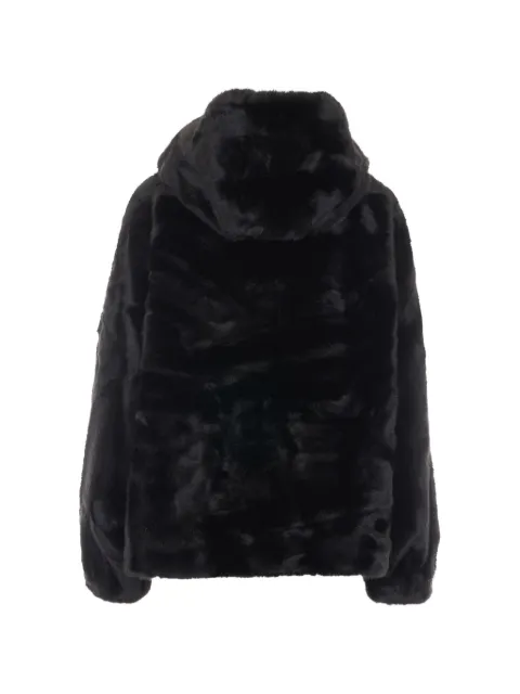 V°73 drop-shoulder hooded jacket
