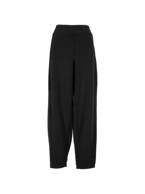 ICEPORT logo-embroidered tapered trousers