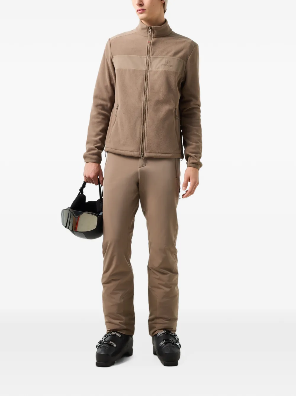 BOGNER FIRE+ICE Josh fleece jacket - Marron