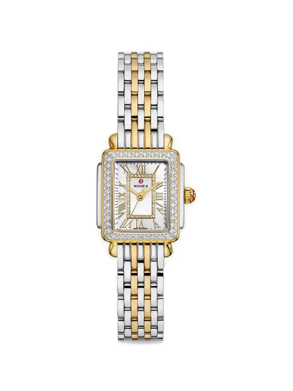 MICHELE Deco Madison 24mm watch - Argento