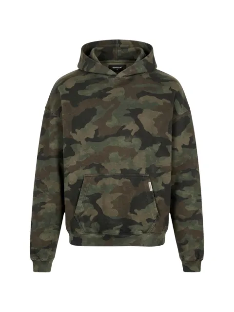 Represent Initial Oversized 2.0 camo-print hoodie