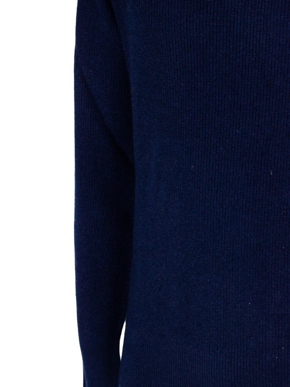 Kangra ribbed-knit crew-neck sweater Blauw