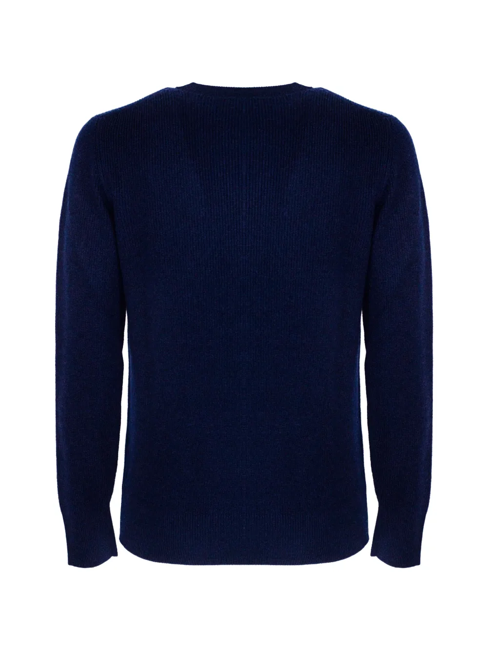 Kangra ribbed-knit crew-neck sweater Blauw
