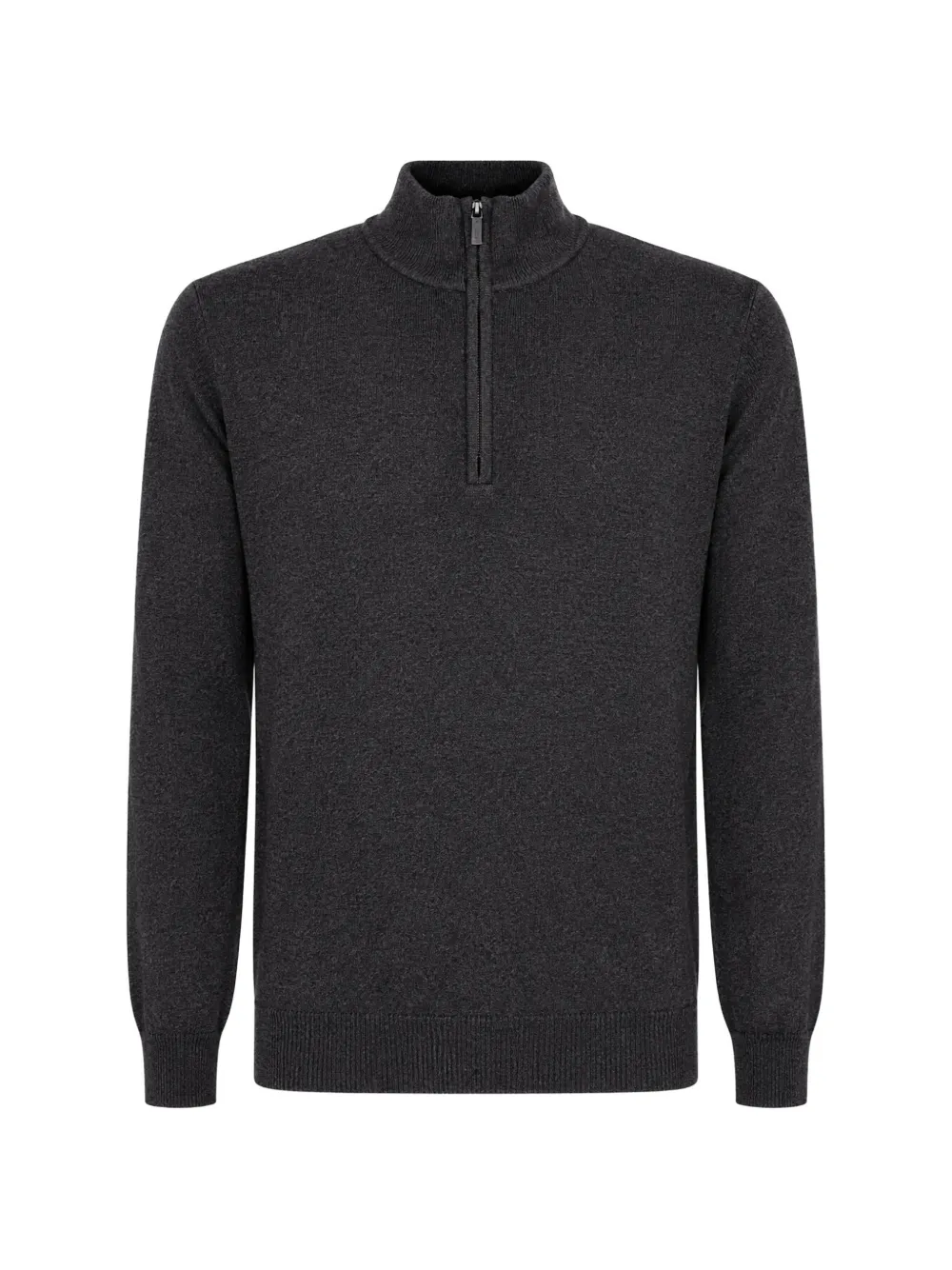 Kangra brushed-effect half-zip sweater Bruin
