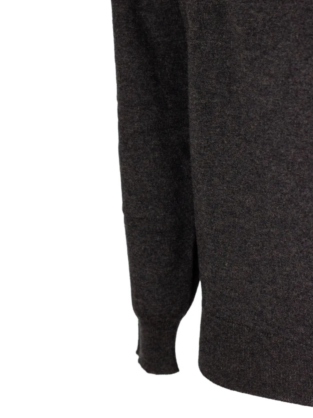 Kangra brushed-effect half-zip sweater Bruin