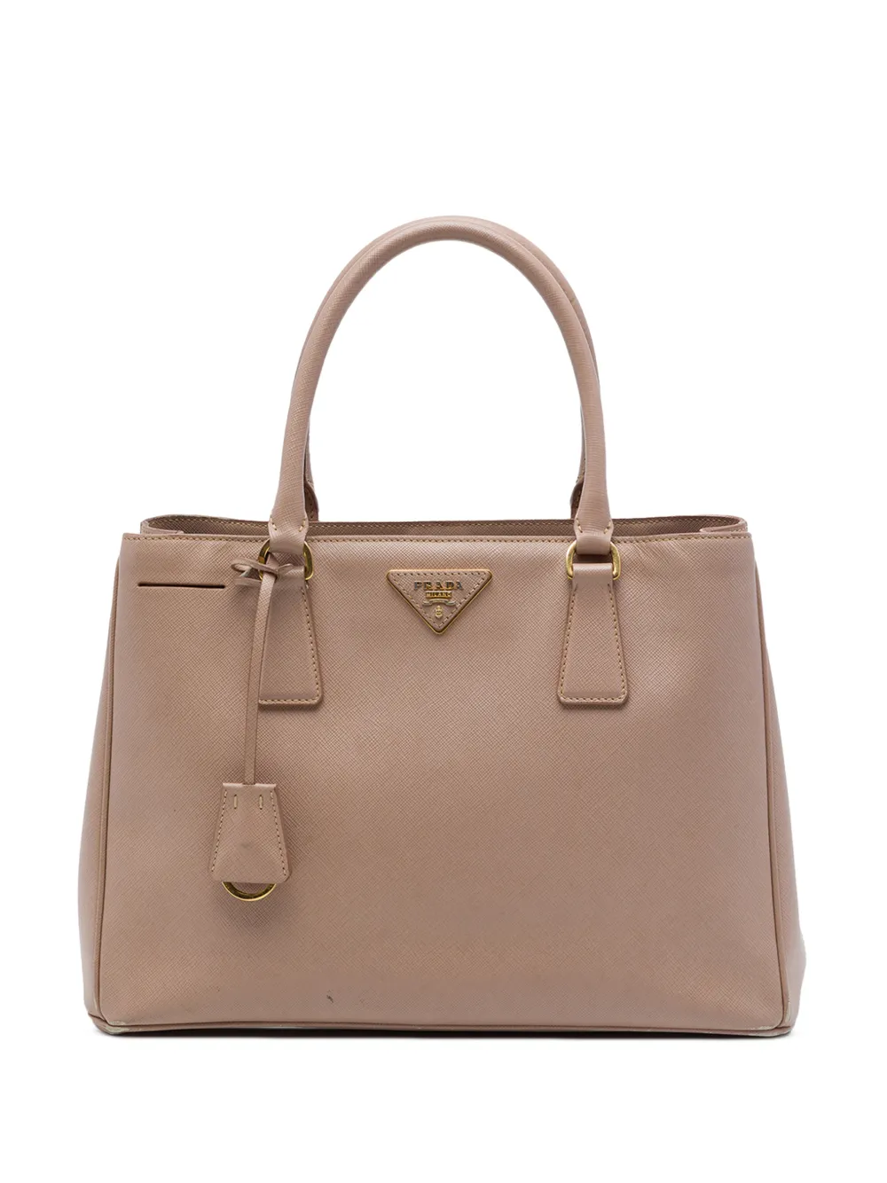 Prada Pre-Owned 2010-2026 Large Saffiano Lux Galleria tote bag - Marrone