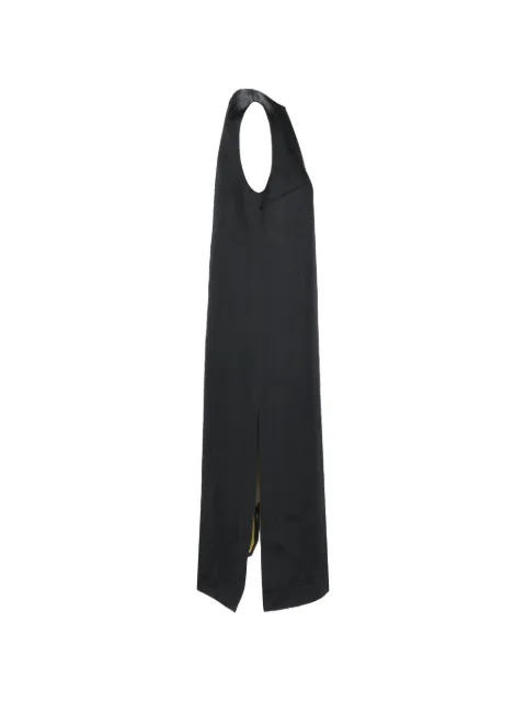 Hui Hui sleeveless side-slit maxi dress