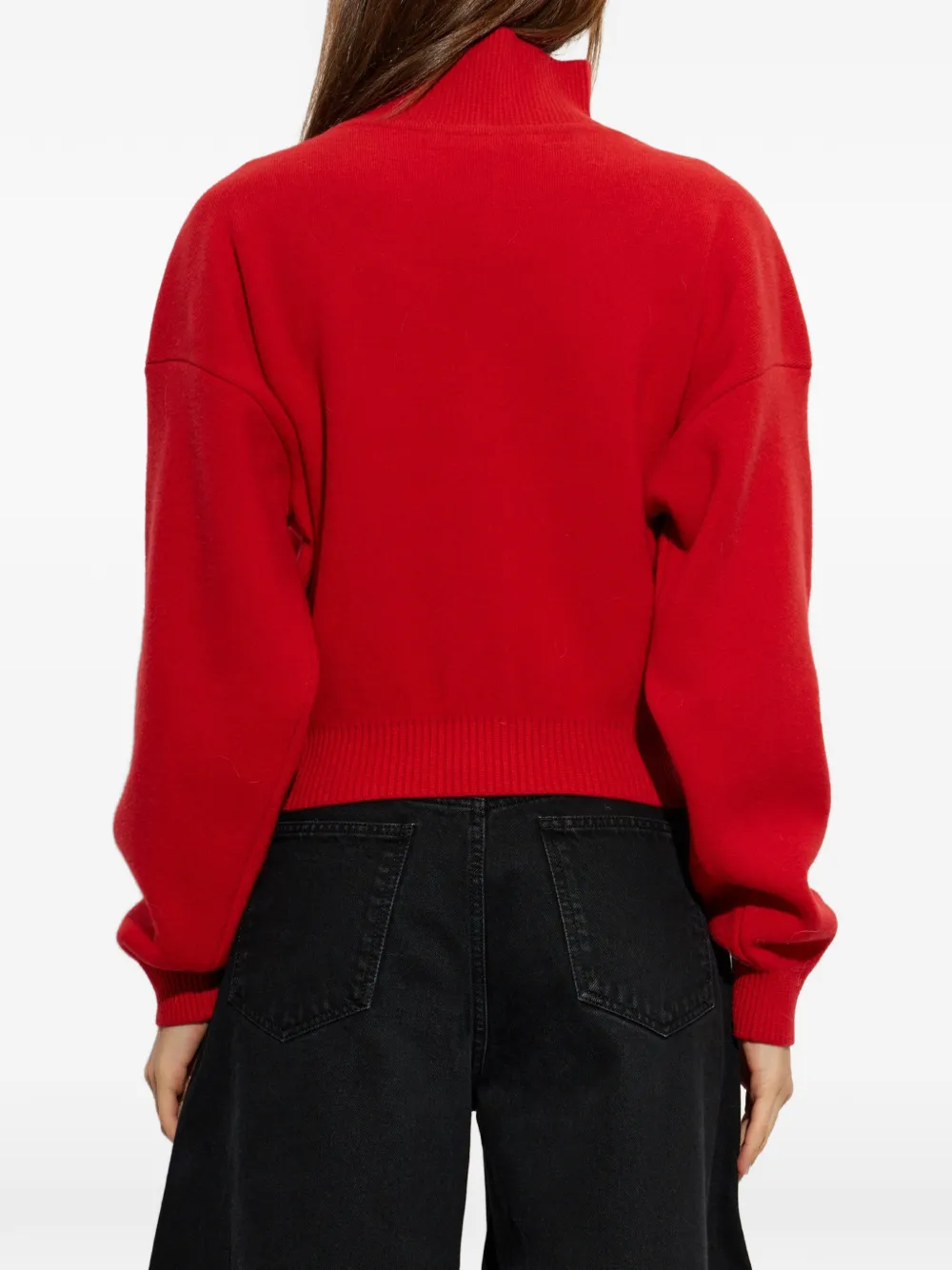 Jacquemus The Pelota cardigan Rood