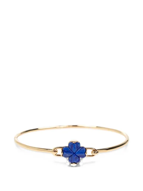 Kate Spade clover-pendant bangle bracelet